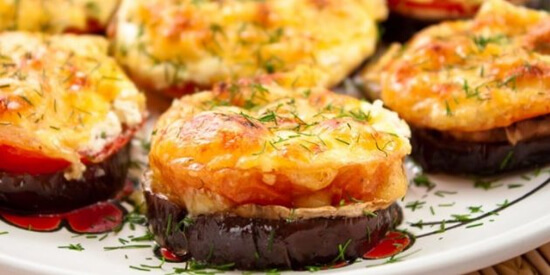 Баклажаны в духовке. Запечённые баклажаны с грибами и помидорами