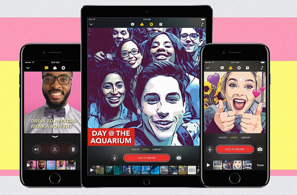 iOS видеоредактор Clips