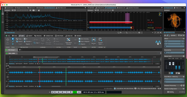 Офлайн аудиоредактор WaveLab Elements
