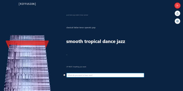 Нейросети для генерации музыки: Riffusion