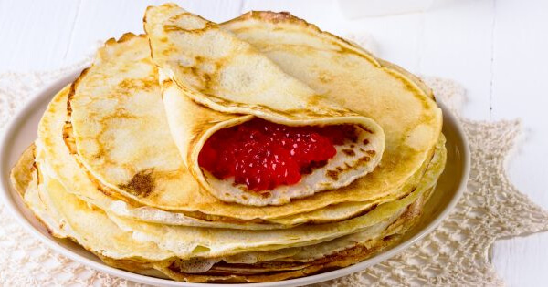 Блины на ряженке с картошкой: простой рецепт