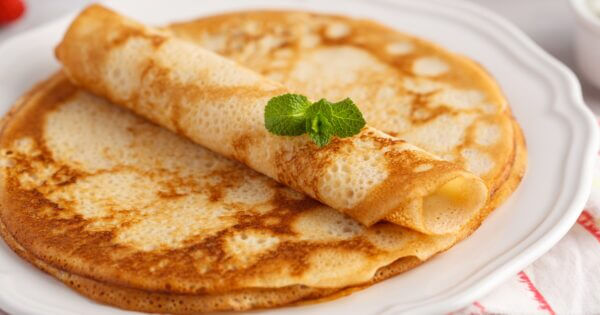 Блины на ряженке и молоке: рецепт