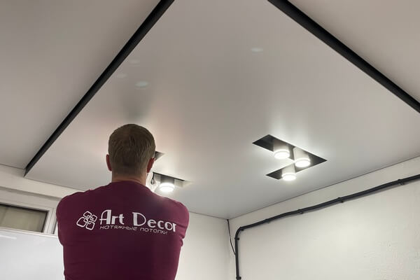Матовые натяжные потолки