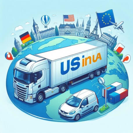 доставка товаров из США в Украину