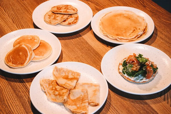 Тонкие блины с начинкой