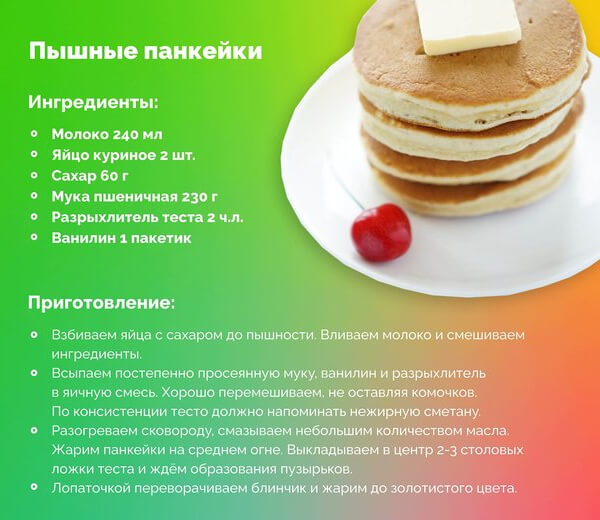 пышные панкейки