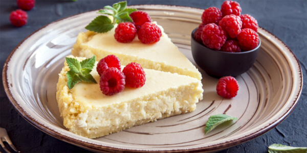 Простой чизкейк из творога