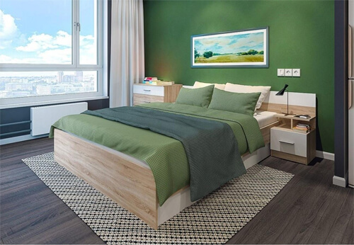 кровать в новую квартиру