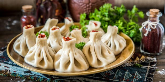 Рецепты: хинкали с мясом