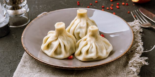 Рецепт хинкали с рыбой