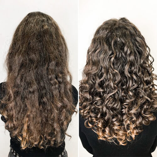 кудрявая стрижка