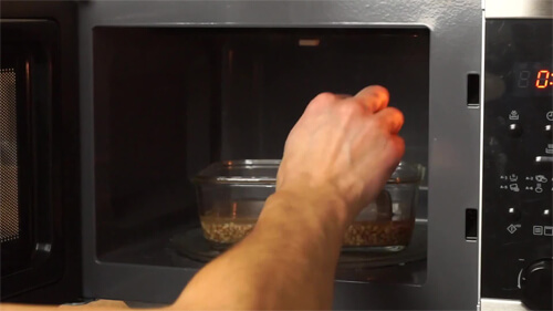 Как варить гречку в микроволновке