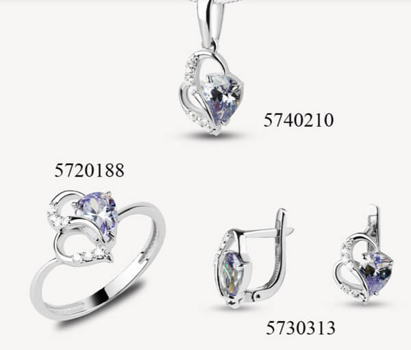 Серебряные серьги