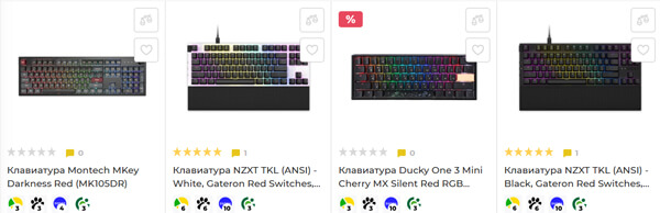 клавиатуры для работы и гейминга