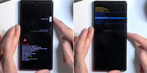 Восстановление Android-смартфона до заводских настроек