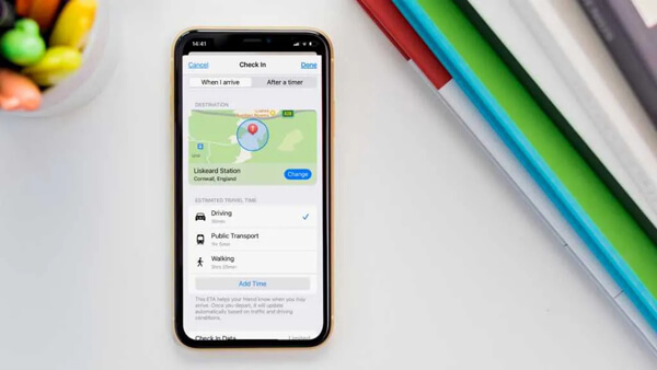 Как поделиться своей геолокацией на iPhone