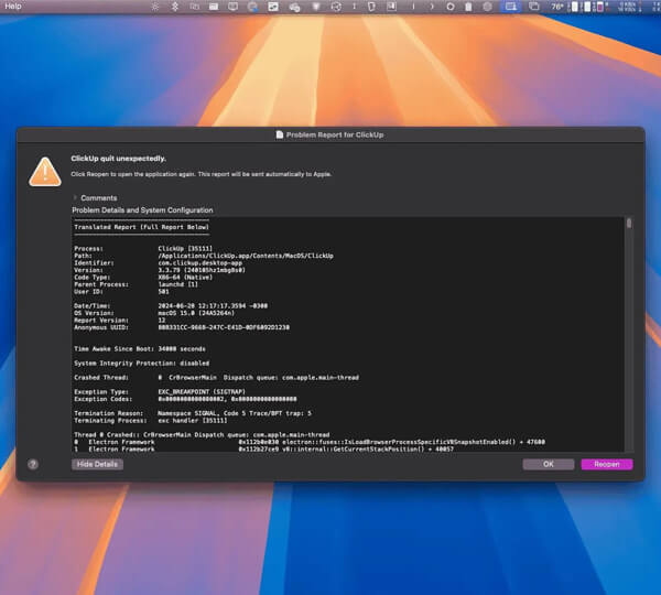 MacBook зависает