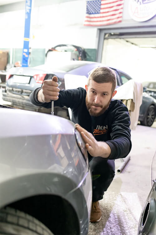 Удаление вмятин СТО Iron Master