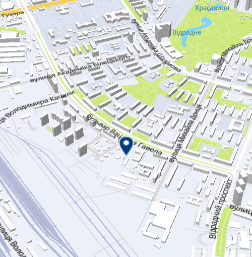 Продаж > Двокімнатна квартира, бульв. Вацлава Гавела (Івана Лепсе) 44 | P-34038