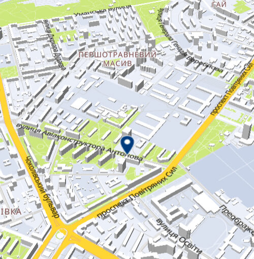 Продаж > Трикімнатна квартира, вул. Антонова Авіаконструктора 2б | F-47851