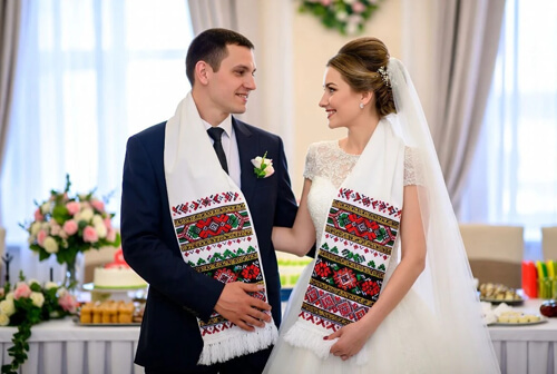 свадебные рушники