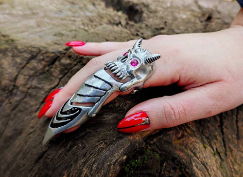 Кольца-доспехи на всю фалангу