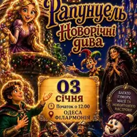 Чарівна вистава-мюзикл «Рапунцель. Новорічні дива» Одеса Одеса
